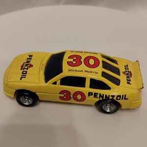 1991 Racing Champions Michael Waltrip Pennzoil #30 Car Nascar 1:64 Yellow